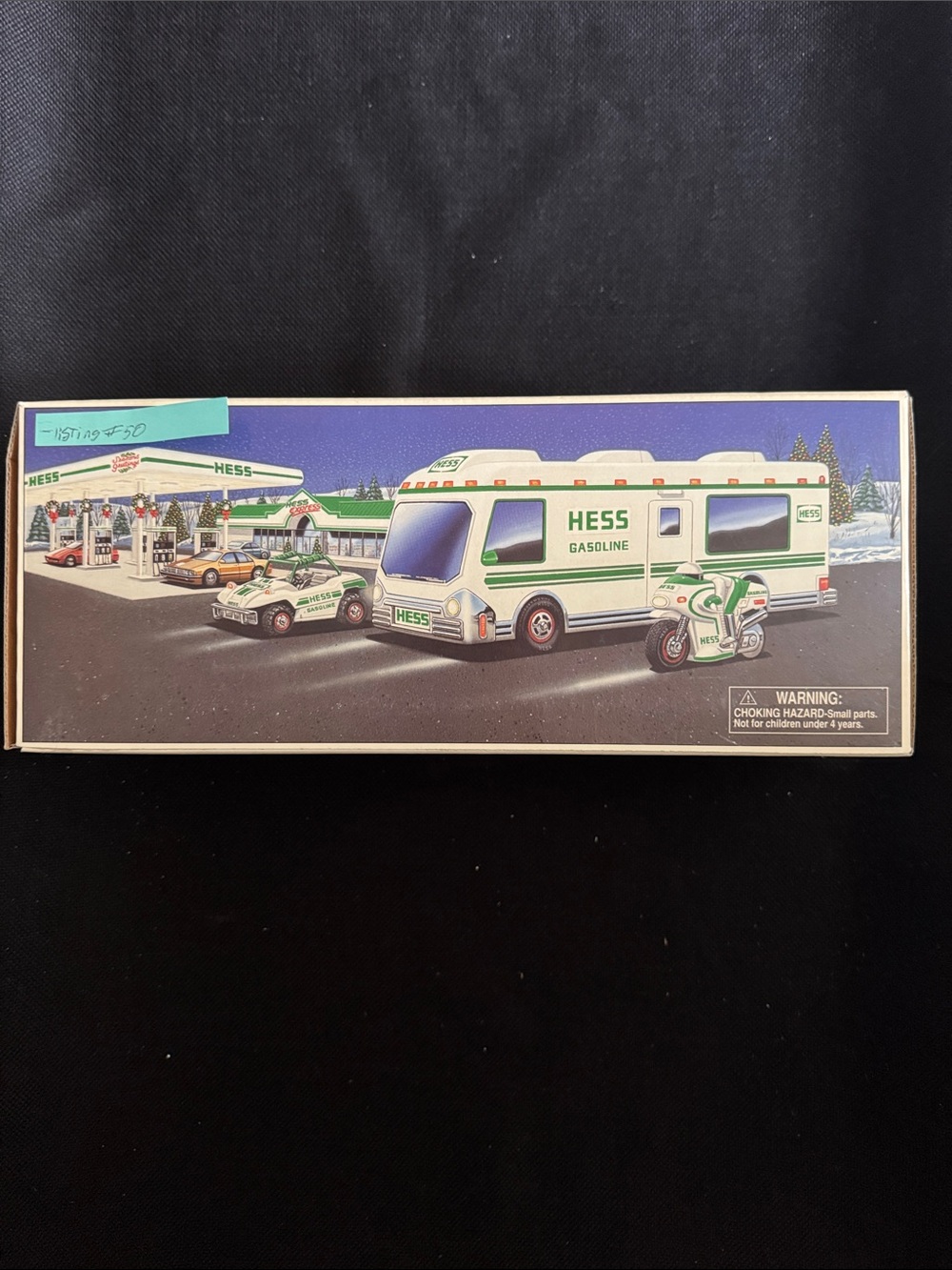 NEW Hess Recreation Van w/ Dune Buggy and Motorcycle! 1998 listing #50